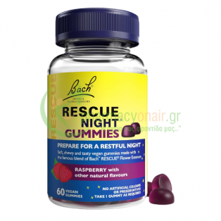 POWER HEALTH - Bach Rescue Night Gummies μασώμενα ζελεδάκια 60s Αυπνία