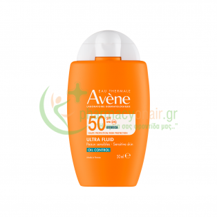 AVENE - Ultra Fluid Oil Control SPF50 50mL Αντιηλιακά Προσώπου