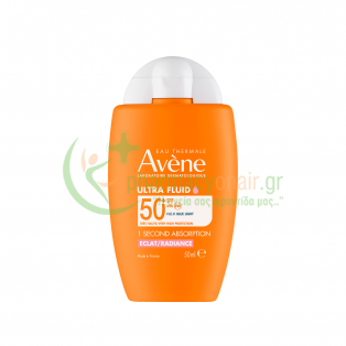 AVENE - Ultra Fluid Radiance SPF50 50mL Αντιηλιακά Προσώπου