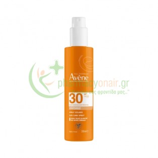 AVENE -  Spray Solaire Invisible SPF30 200mL Αντηλιακά Σώματος