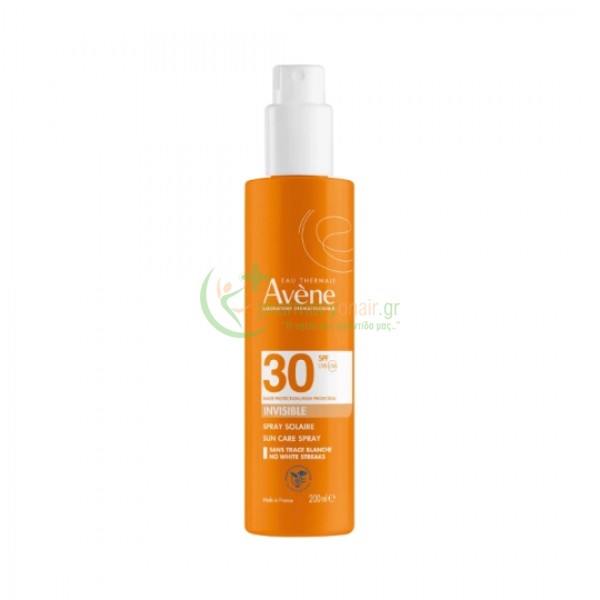 AVENE -  Spray Solaire Invisible SPF30 200mL Αντηλιακά Σώματος