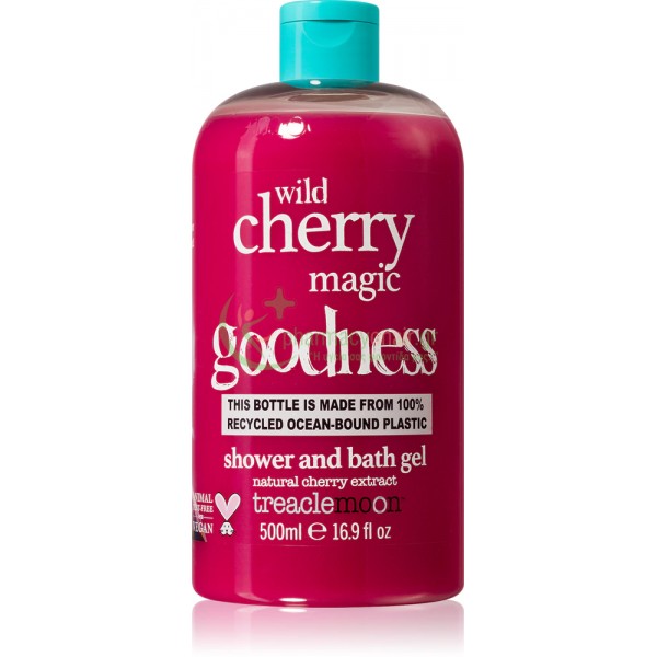 TREACLEMOON - Wild Cherry Magic Shower and Bath Gel 500mL Αφρόλουτρα - Υγρά Καθαρισμού TREACLEMOON - Wild Cherry Magic Shower and Bath Gel 500mL Αφρόλουτρα - Υγρά Καθαρισμού