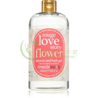 TREACLEMOON - Rouge Love Story Flower Shower and Bath Gel 500mL