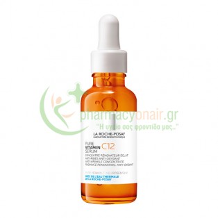 LA ROCHE POSAY - Pure Vitamin C12 Serum 30mL Ενυδάτωση - Λάμψη