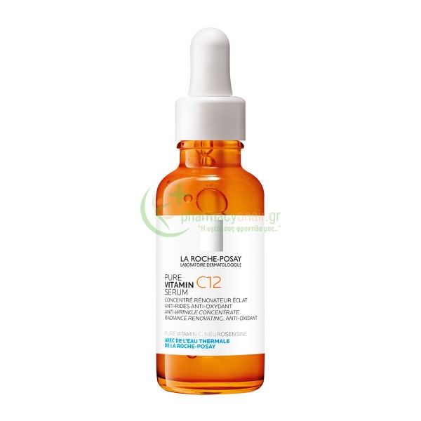 LA ROCHE POSAY - Pure Vitamin C12 Serum 30mL Ενυδάτωση - Λάμψη