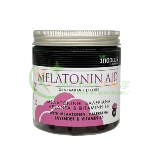 INOPLUS - Melatonin Aid 60s  (Μασώμενα Δισκία) Αυπνία