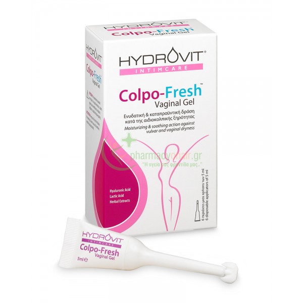 HYDROVIT - Intimcare Colpo-Fresh Vaginal Gel 6τμχ x 5mL Βοηθήματα HYDROVIT - Intimcare Colpo-Fresh Vaginal Gel 6τμχ x 5mL Βοηθήματα