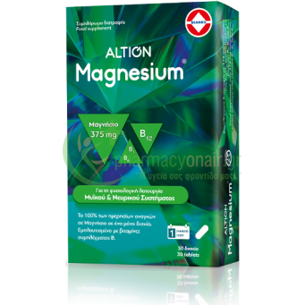 ALTION - Magnesium 375mg tabs 30s