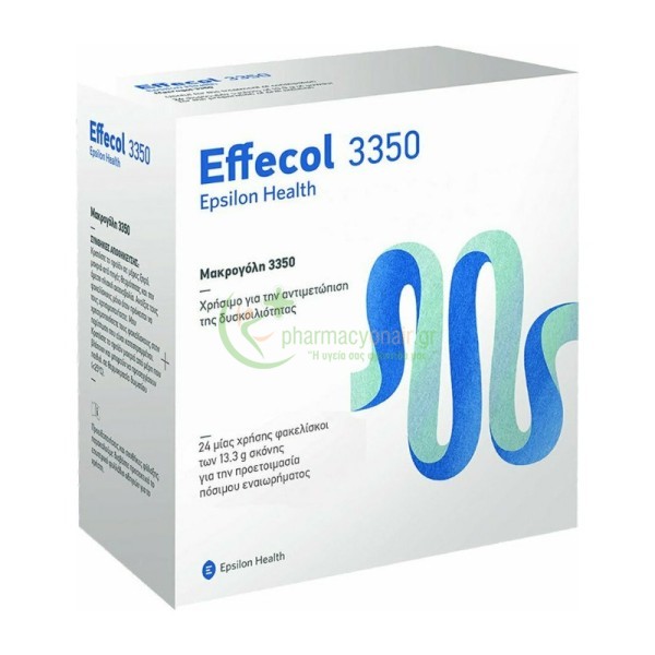 EPSILON HEALTH - Effecol 3350 sachets 24s Δυσκοιλιότητα EPSILON HEALTH - Effecol 3350 sachets 24s Δυσκοιλιότητα