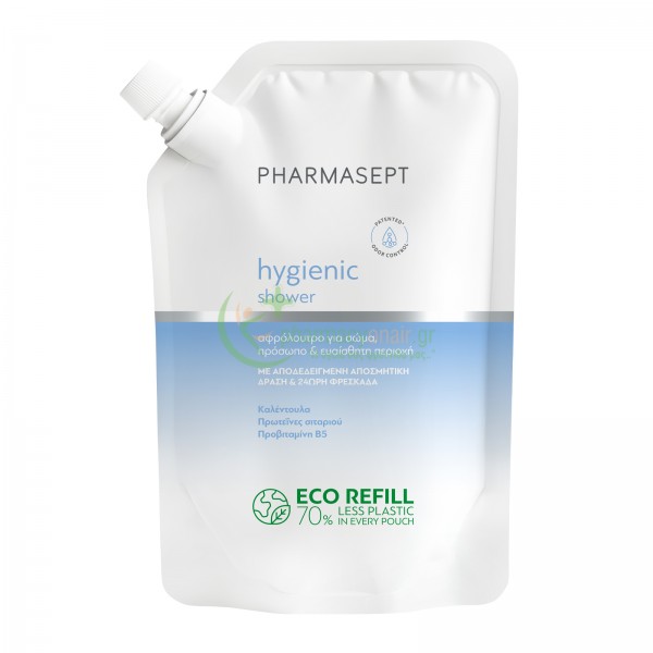 PHARMASEPT - Tol Velvet Hygienic Shower Refill 900mL Αφρόλουτρα - Υγρά Καθαρισμού