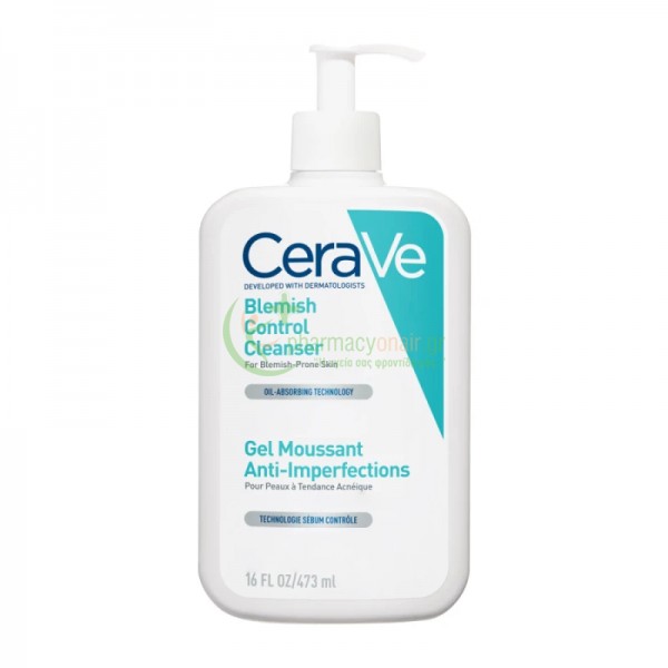 CERAVE - Blemish Control Cleanser 473mL Καθαρισμός προσώπου - Ντεμακιγιάζ