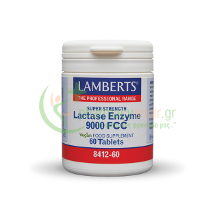 LAMBERTS - Lactase Enzyme 9000FCC tabs 60s 