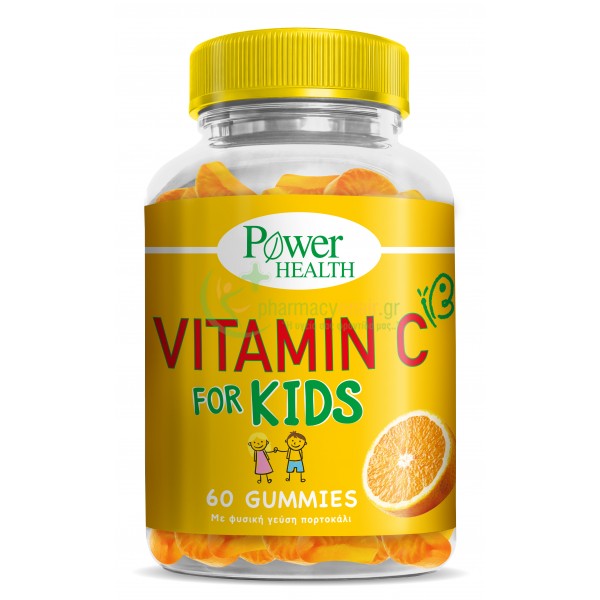 POWER HEALTH - Vitamin C For Kids ζελεδάκια 60s Ενίσχυση Άμυνας Οργανισμού