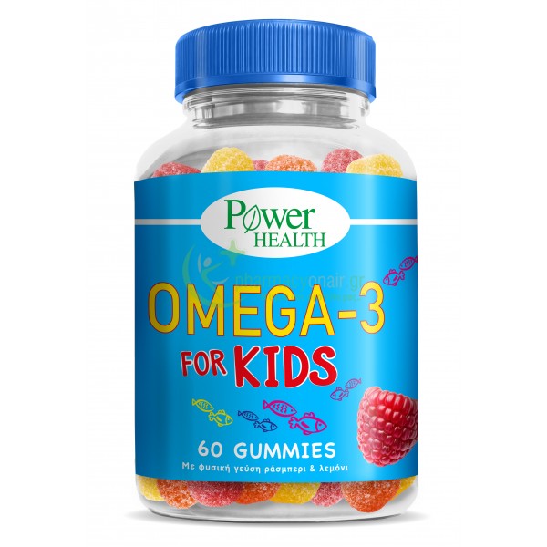 POWER HEALTH - Omega 3 For kids ζελεδάκια 60s Ιχθυέλαια - Omega's