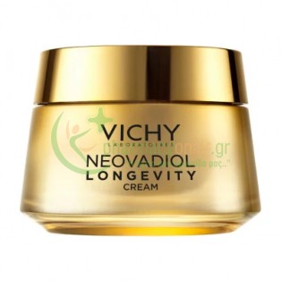 VICHY - Neovadiol Longevity Κρέμα Ημέρας για Αναδόμηση & Επαναφορά Όγκου Νεότητας 50mL Ενυδάτωση - Λάμψη