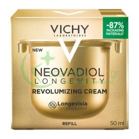 VICHY - Neovadiol Longevity Κρέμα Ημέρας για Αναδόμηση & Επαναφορά Όγκου Νεότητας Refill 50mL