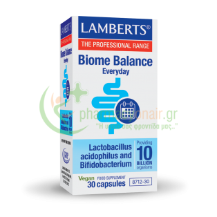 LAMBERTS - Biome Balance Everyday 10 caps 30s Δυσκοιλιότητα