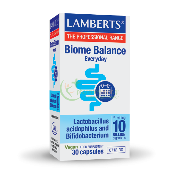 LAMBERTS - Biome Balance Everyday 10 caps 30s Δυσκοιλιότητα LAMBERTS - Biome Balance Everyday 10 caps 30s Δυσκοιλιότητα