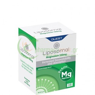 QUEST - Liposomal Magnesium 150mg sachets 30s Μυϊκοί Πόνοι