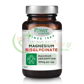 POWER HEALTH - Magnesium Chelated Bisglycinate caps 30s