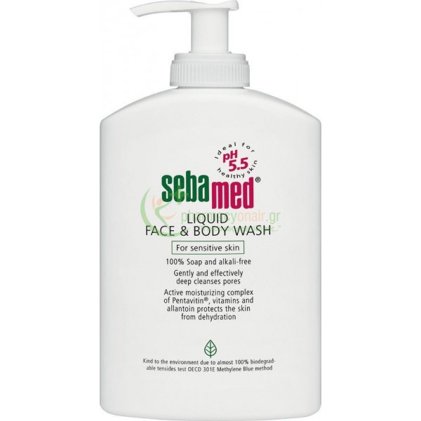 SEBAMED - Liquid Face & Body Wash 300mL Αφρόλουτρα - Υγρά Καθαρισμού SEBAMED - Liquid Face & Body Wash 300mL Αφρόλουτρα - Υγρά Καθαρισμού