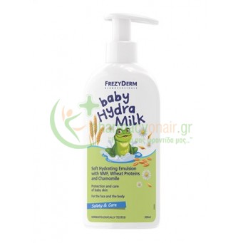 FREZYDERM - Baby Hydra Milk Υδρογαλάκτωμα Προσώπου-Σώματος 300mL