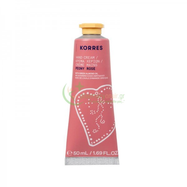 KORRES - Κρέμα Χεριών Παιώνια Τριαντάφυλλο 50mL Χέρια - Νύχια