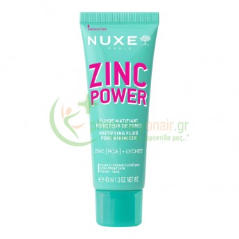 NUXE - Zinc Power Mattifying Fluid Pore Minimizer 40mL