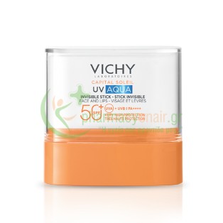 VICHY - Capital Soleil UV Aqua Invisible Stick SPF50+ 10mL Αντιηλιακά Προσώπου