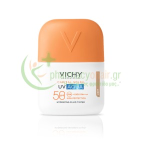 VICHY - Capital Soleil UV Aqua Fluide Hydratant με Χρώμα SPF50 50mL
