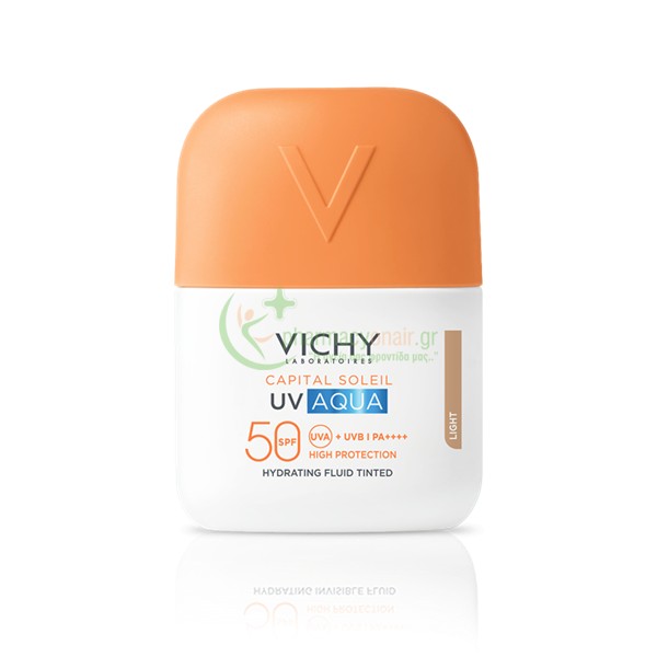 VICHY - Capital Soleil UV Aqua Fluide Hydratant με Χρώμα SPF50 50mL Αντιηλιακά Προσώπου VICHY - Capital Soleil UV Aqua Fluide Hydratant με Χρώμα SPF50 50mL Αντιηλιακά Προσώπου