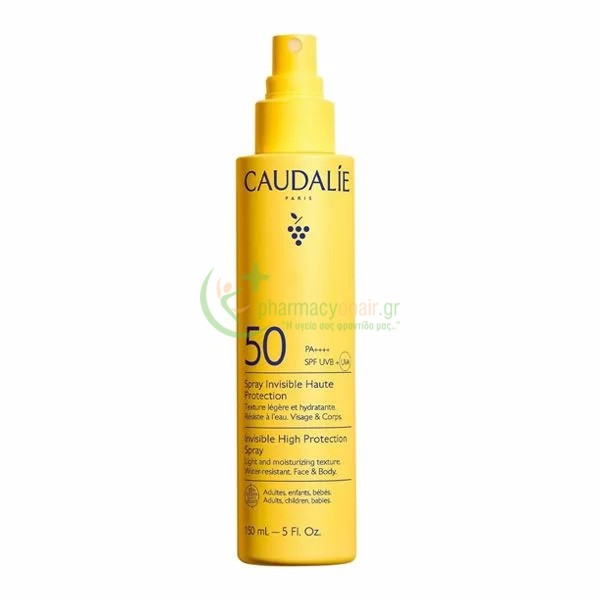CAUDALIE - Spray Invisible Haute Protection SPF50 150mL Αντιηλιακά Προσώπου CAUDALIE - Spray Invisible Haute Protection SPF50 150mL Αντιηλιακά Προσώπου