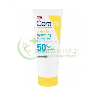 CERAVE - Invisible Hydrating Sunscreen SPF50+ 75mL Αντιηλιακά Προσώπου