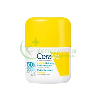 CERAVE - Invisible Hydrating Fluid Sunscreen SPF50 50mL