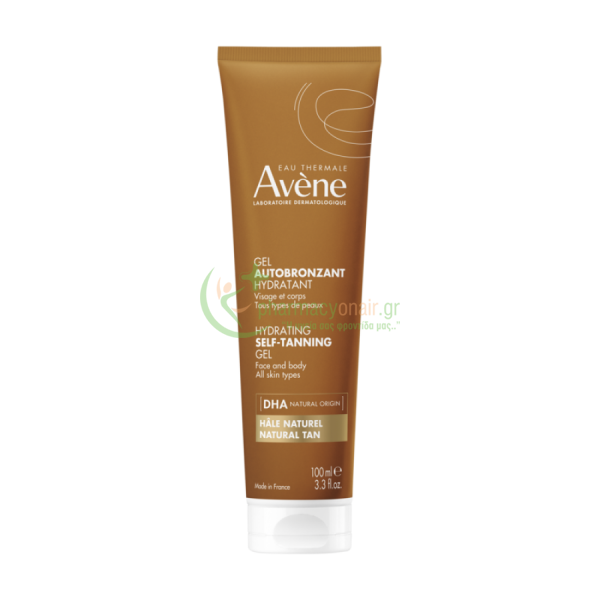 AVENE - Ενυδατικό Αυτομαυριστικό Ζελ 100mL Ενυδάτωση Σώματος