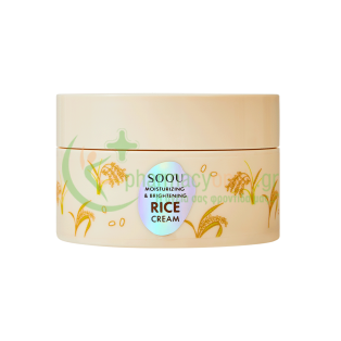 SOQU - Moisturizing & Brightening Rice Cream 70mL Ενυδάτωση - Λάμψη