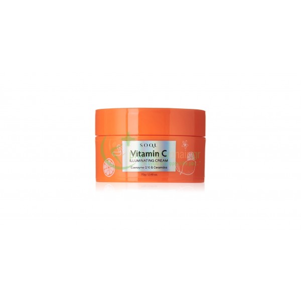 SOQU - Vitamin C Illuminating Cream 70gr Ενυδάτωση - Λάμψη