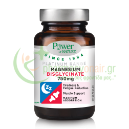 POWER HEALTH - Platinum Range Magnesium Bisglycinate 750mg caps 60s