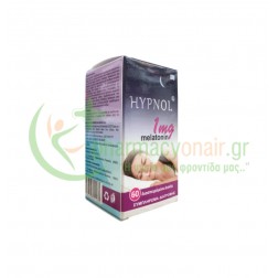 MEDICHROM - Hypnol 1mg Melatonin tabs 60s (Διασπειρόμενα Δισκία)
