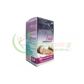 MEDICHROM - Hypnol 1mg Melatonin tabs 60s (Διασπειρόμενα Δισκία)