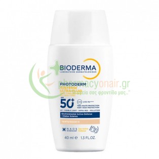 BIODERMA - Photoderm XDefense Ultra-Fluid Shade 01 SPF50+ 40mL Αντιηλιακά Προσώπου