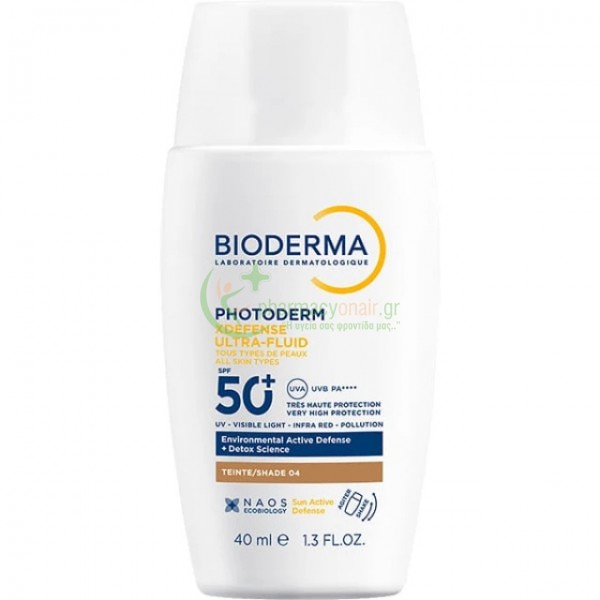 BIODERMA - Photoderm XDefense Ultra-Fluid Shade 04 SPF50+ 40mL BIODERMA - Photoderm XDefense Ultra-Fluid Shade 04 SPF50+ 40mL