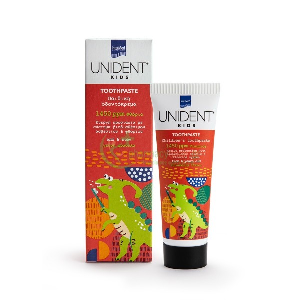INTERMED - Unident Kids Οδοντόπαστα 1450ppm 50mL Οδοντόκρεμες