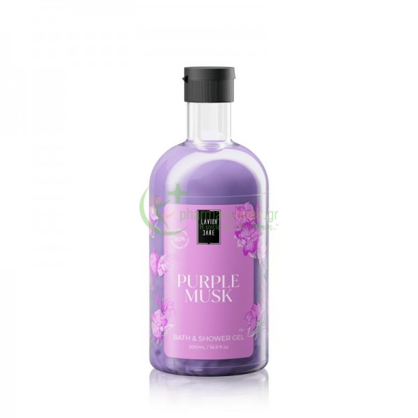 LAVISH CARE - Bath & Shower Gel Purple Musk 500mL Αφρόλουτρα - Υγρά Καθαρισμού LAVISH CARE - Bath & Shower Gel Purple Musk 500mL Αφρόλουτρα - Υγρά Καθαρισμού