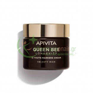 APIVITA - Queen Bee Longevity Πλούσια Βελούδινη Κρέμα 50mL Αντιγήρανση 35+