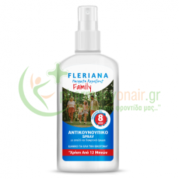 POWER HEALTH - Fleriana Mosquito Family Αντικουνουπικό Spray 100mL