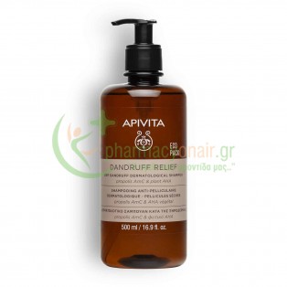 APIVITA - Dry Dandruff Σαμπουάν Κατά της Ξηροδερμίας με Propolis AmC & Φυτικά AHA Refill 500mL 