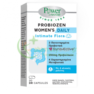 POWER HEALTH - Probiozen Women's Daily Intimate Flora caps 30s Καντιδίαση