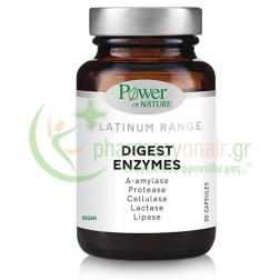 POWER HEALTH - Platinum Range Digest Enzymes caps 30s