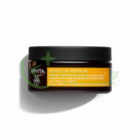 APIVITA - Keratin Repair Μάσκα Θρέψης & Επανόρθωσης με Μέλι & Φυτική Κερατίνη 200mL